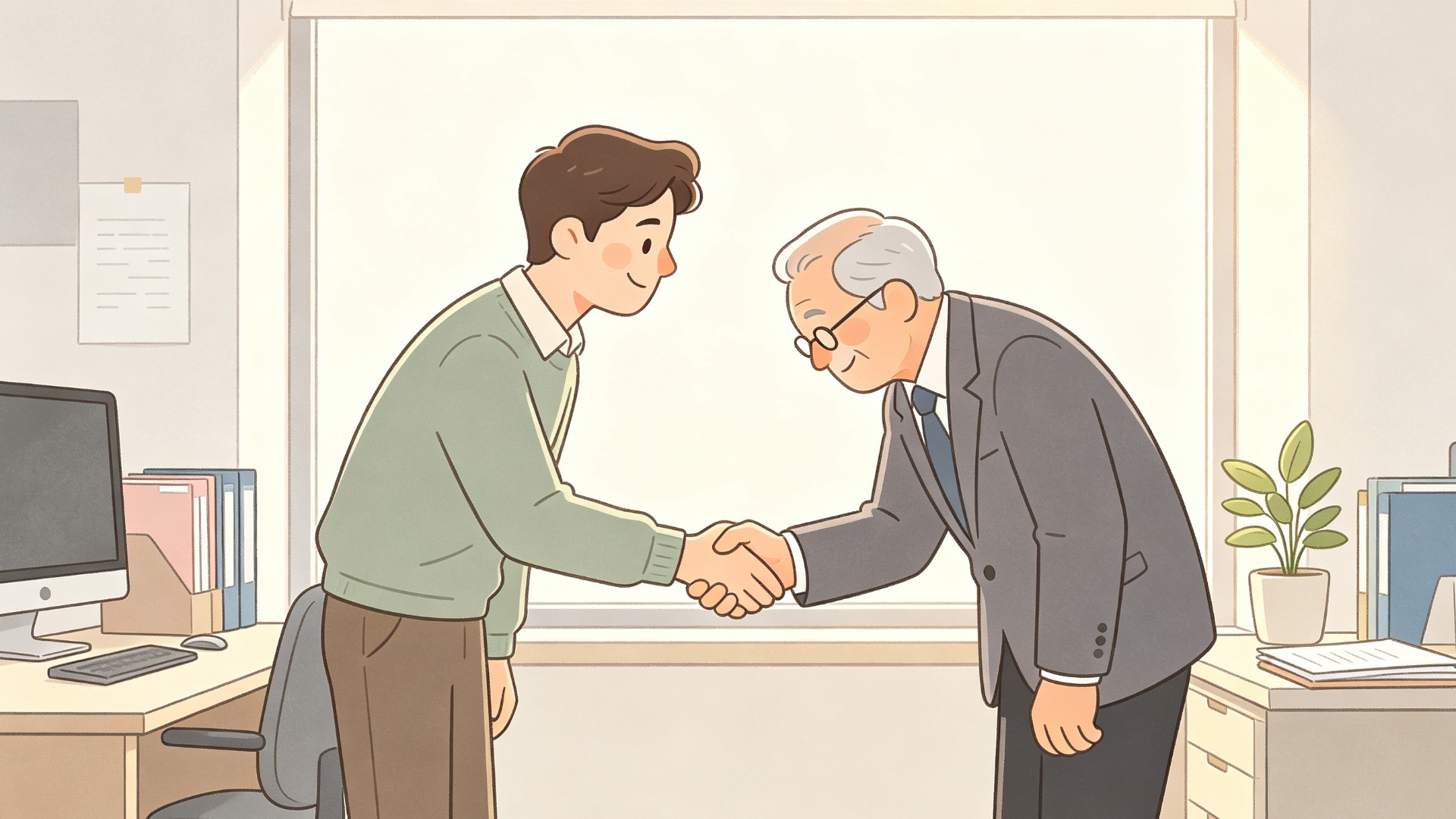 职场初见：握手与鞠躬礼仪