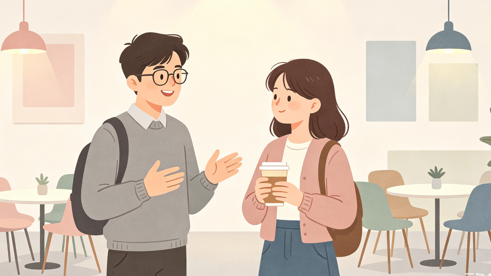 新生欢迎会上的新朋友