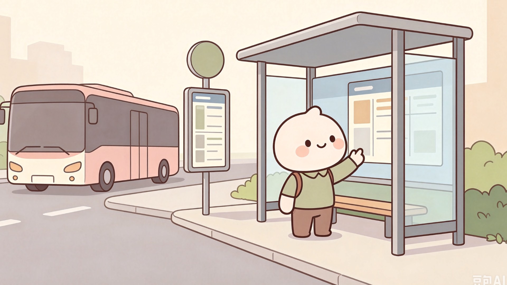 询问公交站