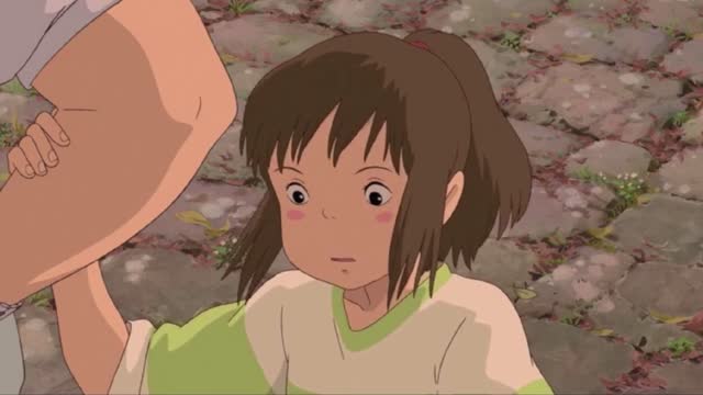 千与千寻：进入神秘山洞