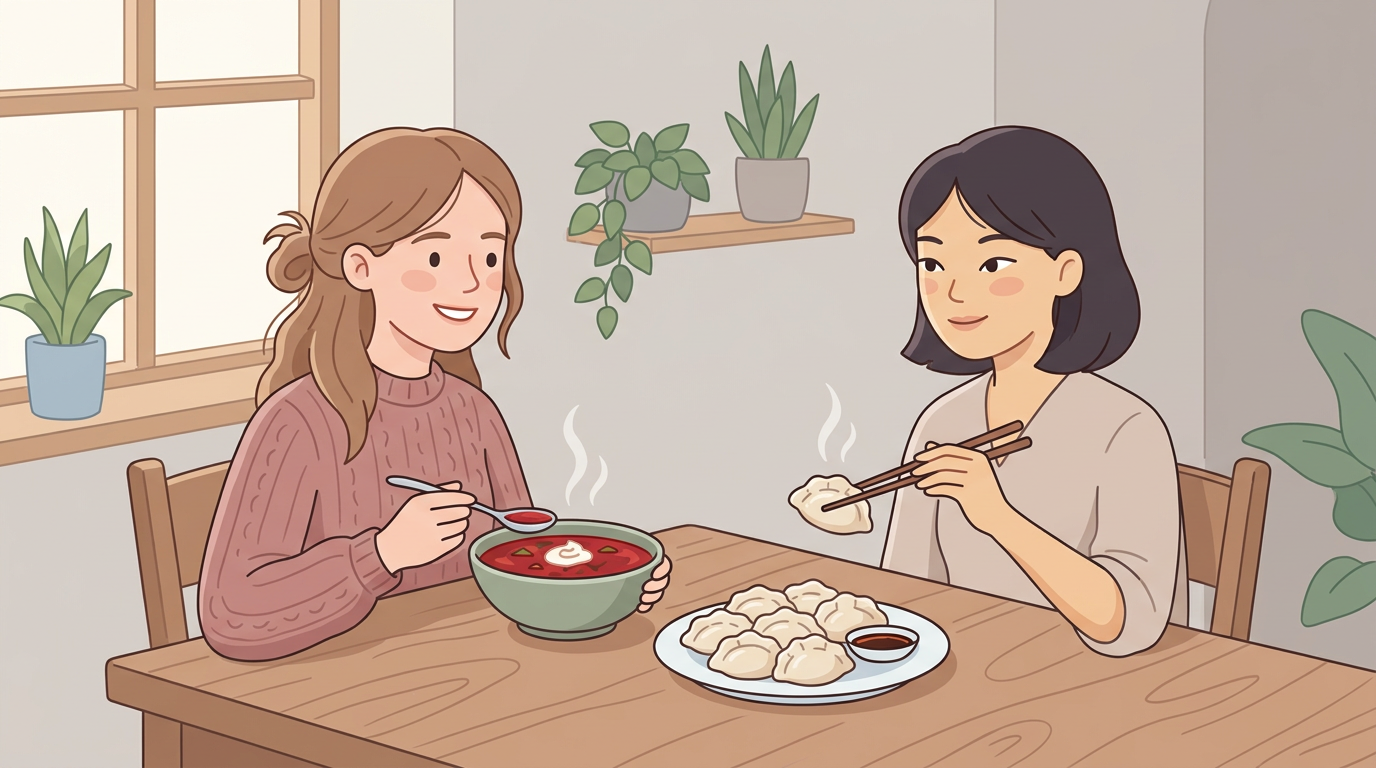 美味的文化碰撞